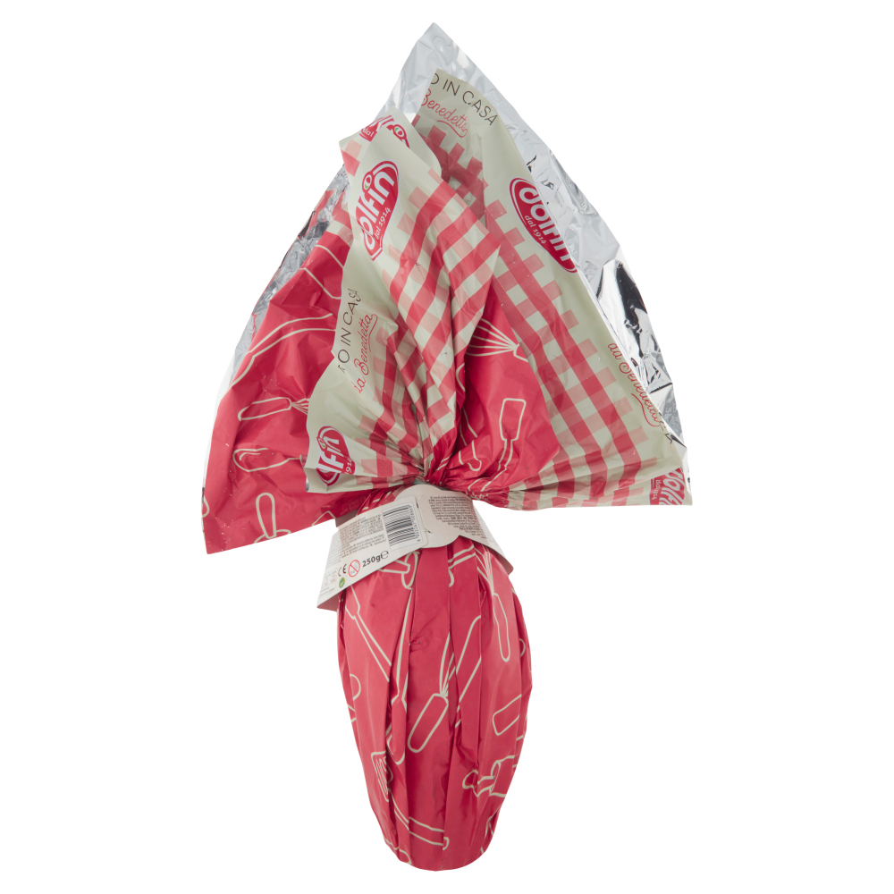 dolfin Uovo di Cioccolato Extra Fondente Fatto in Casa da Benedetta 250 g