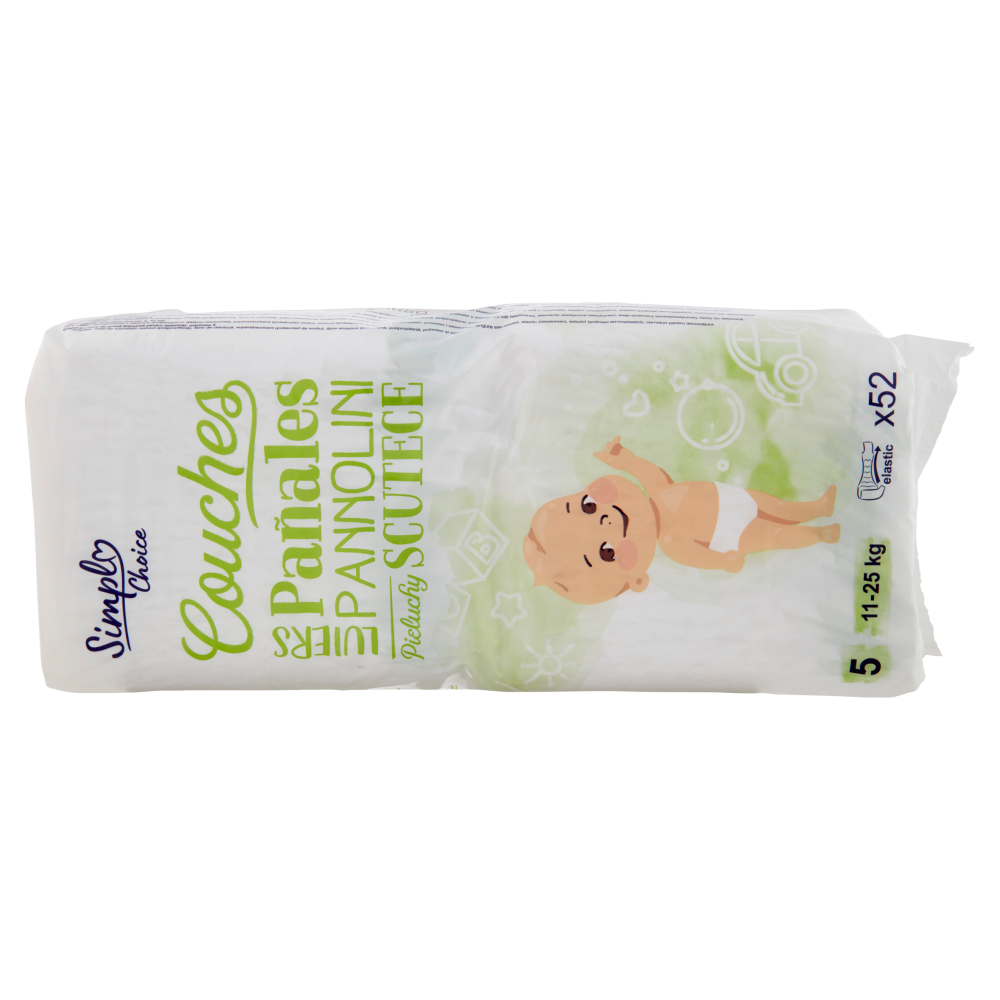Simpl Choice Pannolini 5 11-25 kg 52 pz