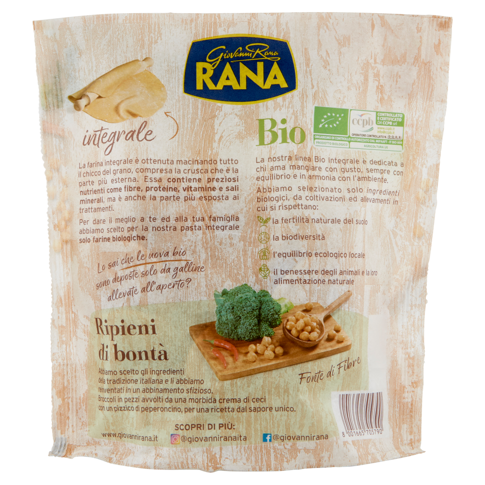 Giovanni Rana Bio integrale Crema di Ceci con Broccoli 250 g