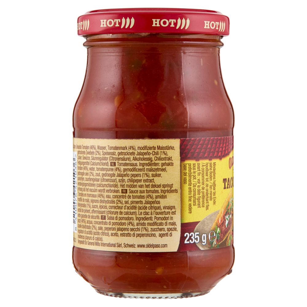Old El Paso Taco Salsa hot 235 g