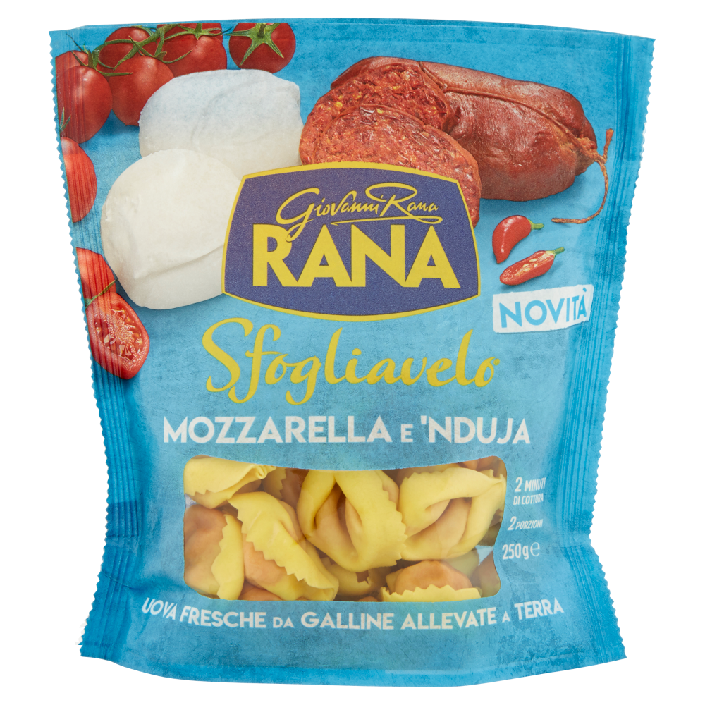 Giovanni Rana Sfogliavelo Mozzarella e 'Nduja 250 g