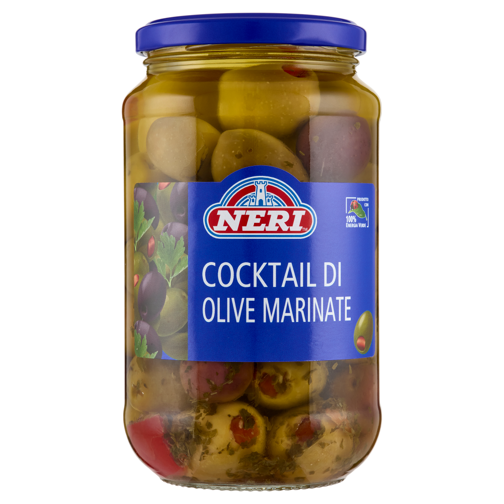 Neri Cocktail di Olive Marinate 520 g