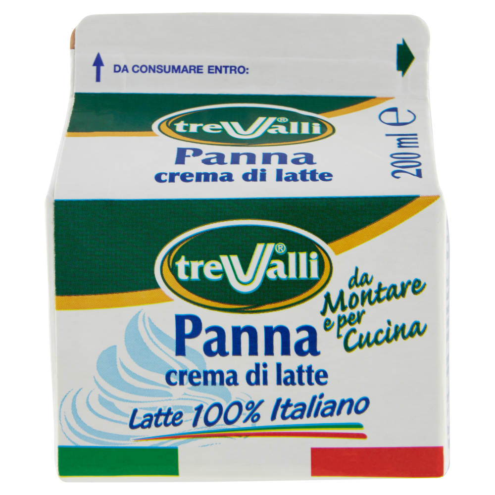 treValli Panna crema di latte 200 ml
