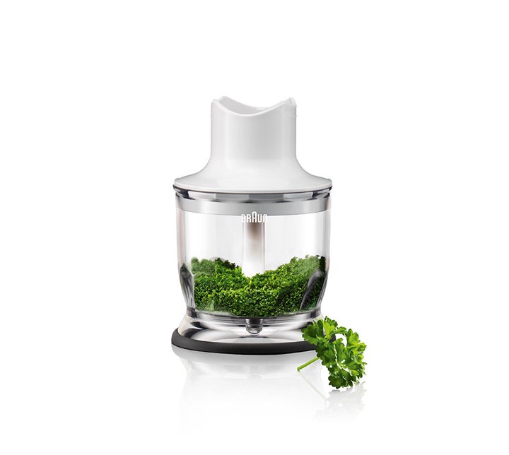 Braun MQ 3025 Spaghetti 600 L Frullatore ad immersione 700 W Blu, Bianco