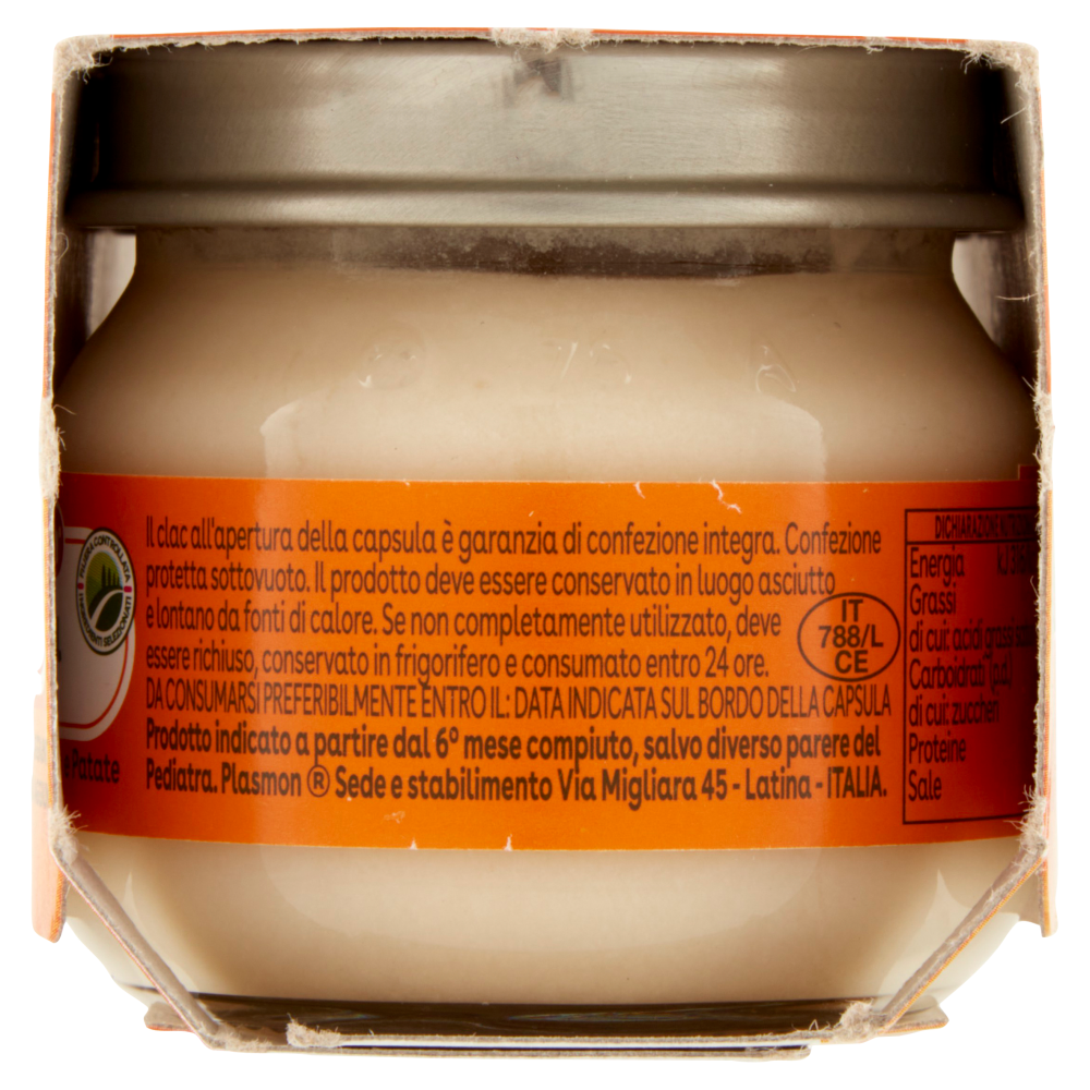 Plasmon Omogeneizzato Orata con patate 2 x 80 g