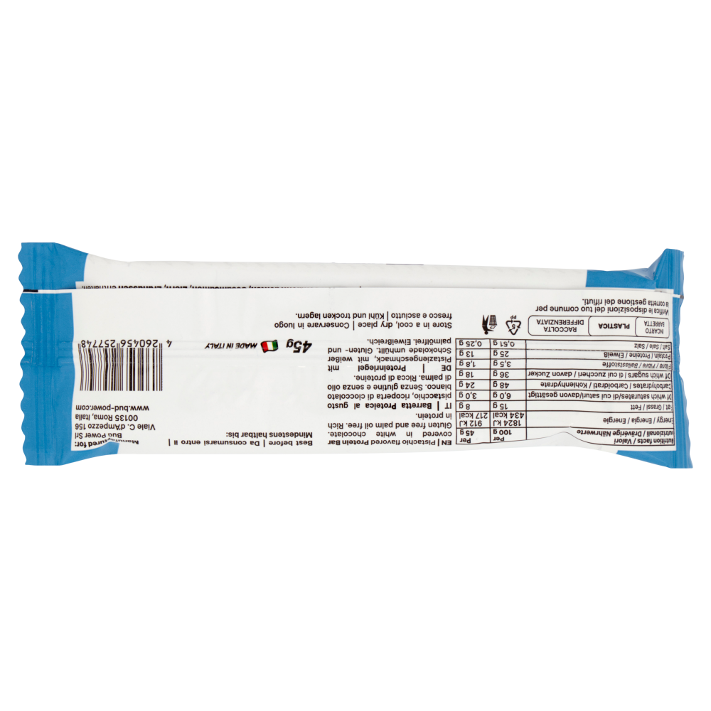 Bud Power Protein Bar Pistachio Cream 45 g
