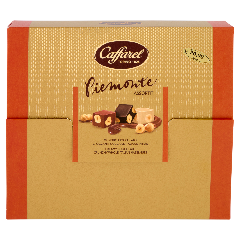 Caffarel Cioccolatini Assortiti Piemonte Scatola regalo 215 g