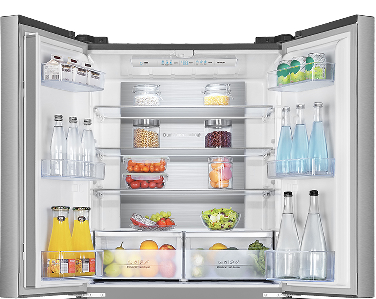 Hisense RQ563N4AI1 frigorifero side-by-side Libera installazione 454 L F Acciaio inox