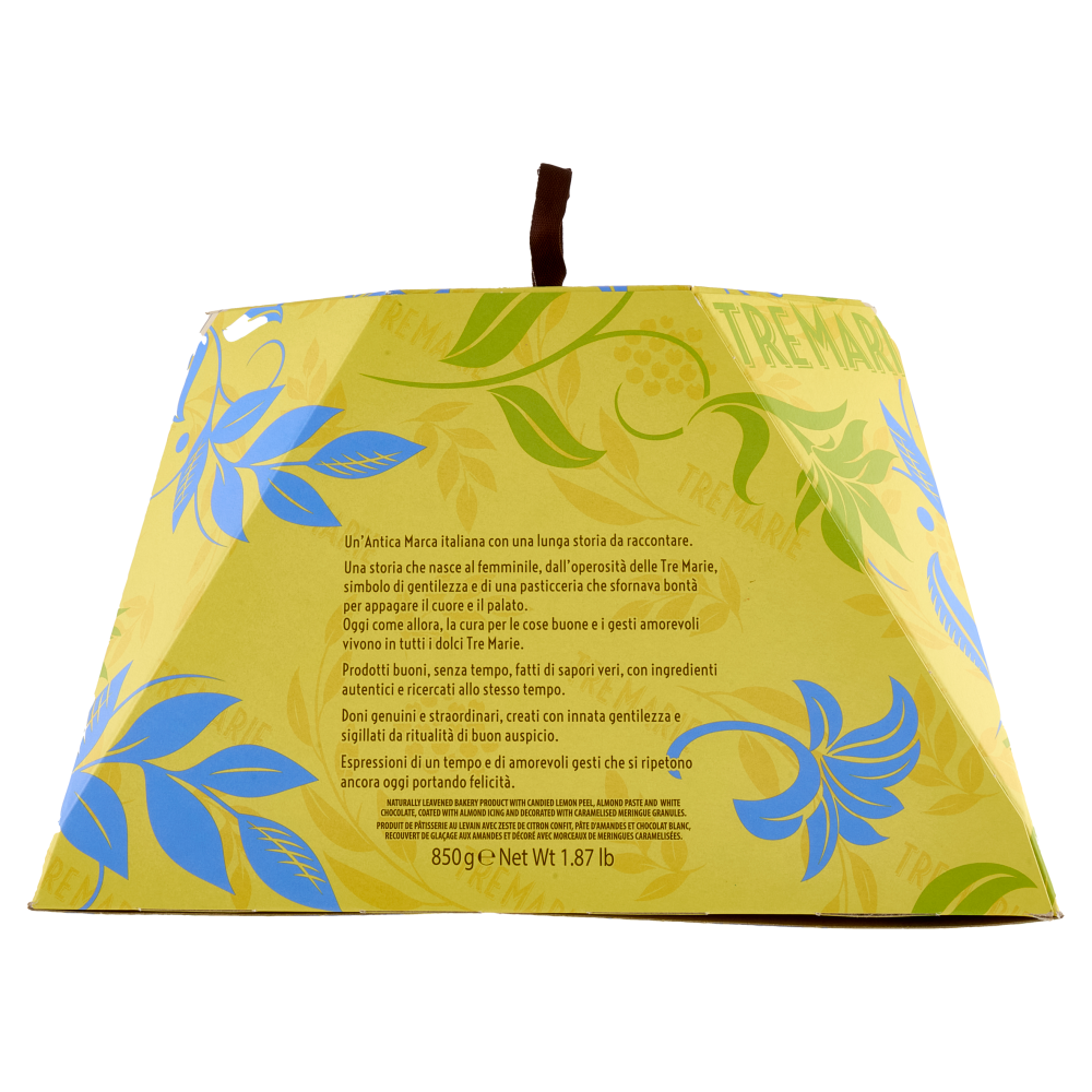 Tre Marie Panettone Pasta di Mandorle e Limone 850 g
