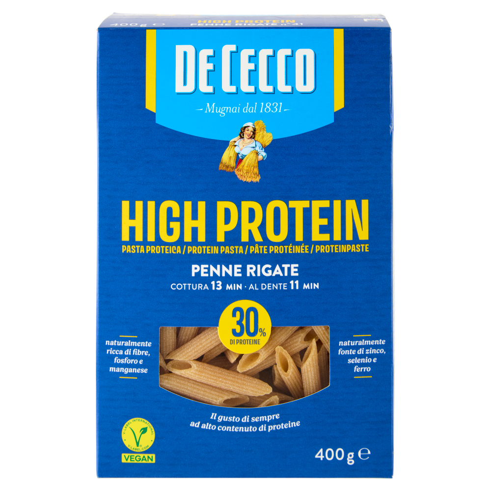 De Cecco High Protein Penne Rigate n° 41 400 g