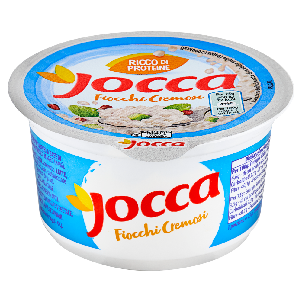 Jocca fiocchi di latte a base di formaggio fresco magro - 175g