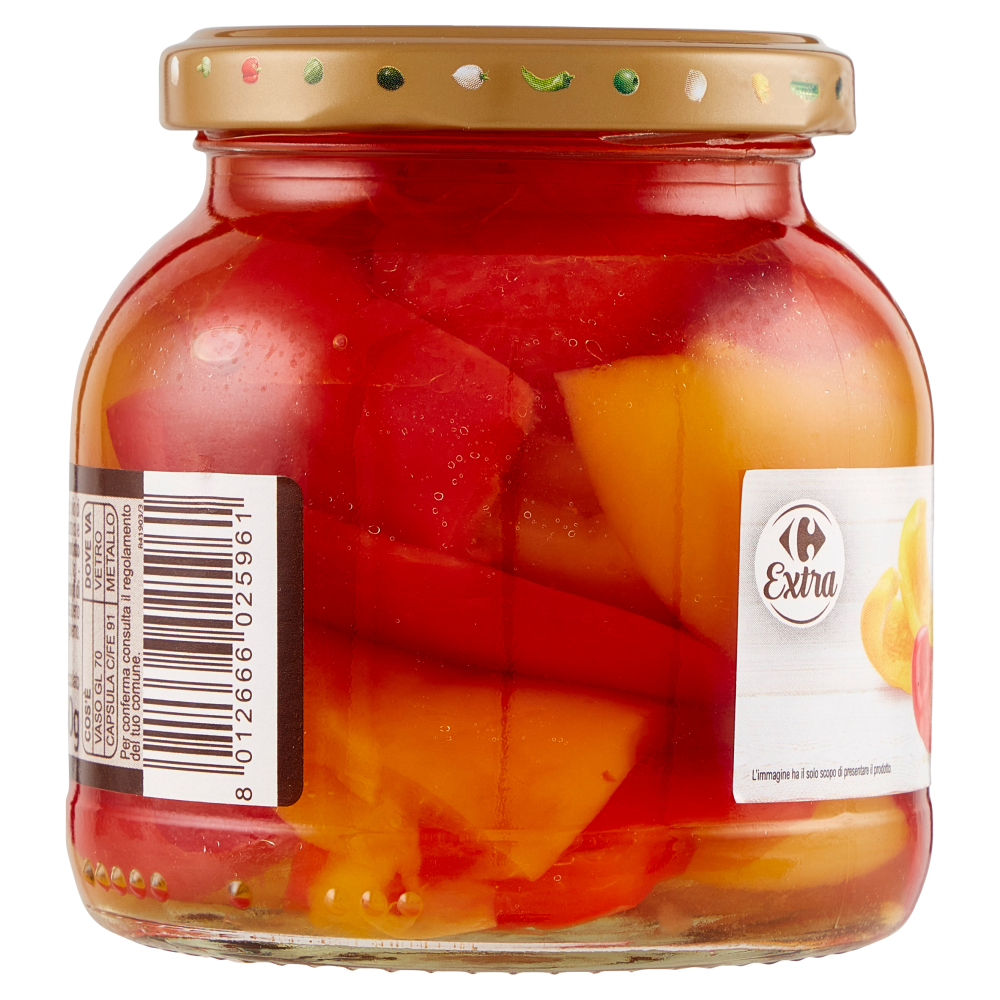 Carrefour Extra Peperoni Agrodolci 300 g