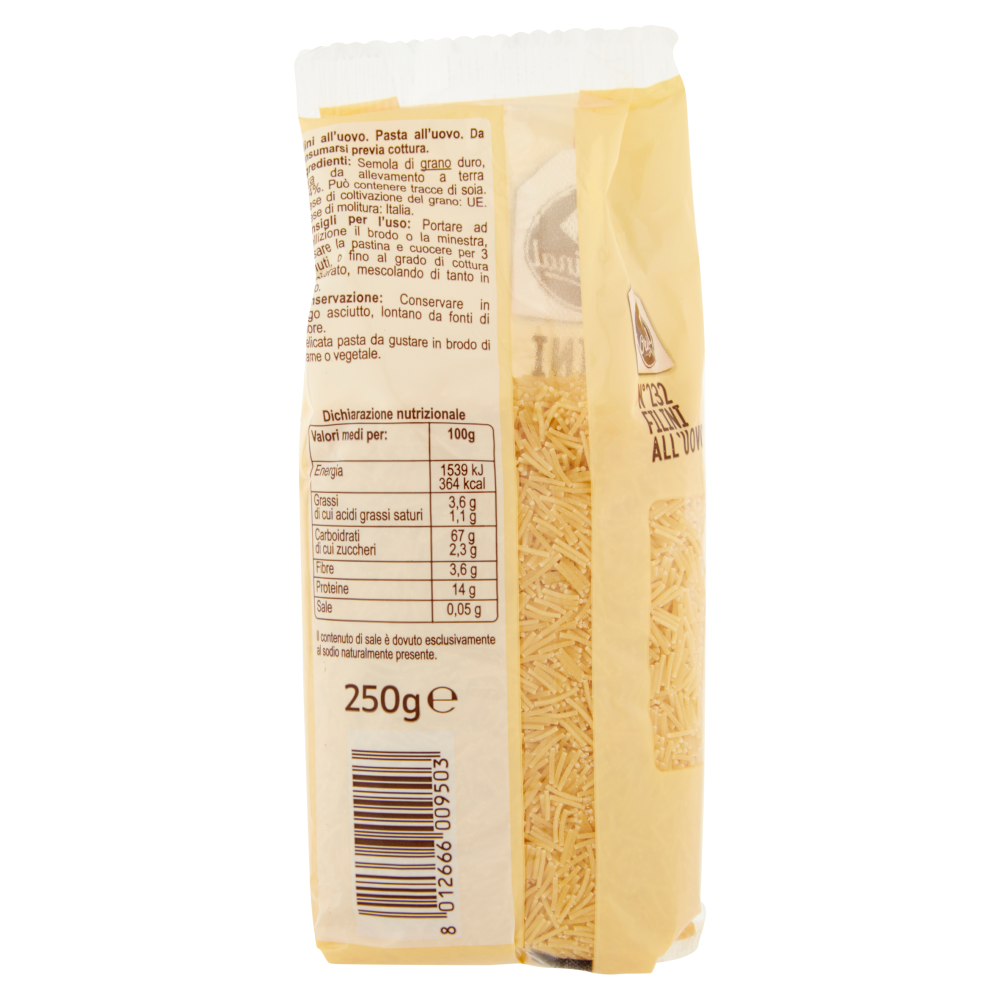 Carrefour Original N°232 Filini all'Uovo 250 g