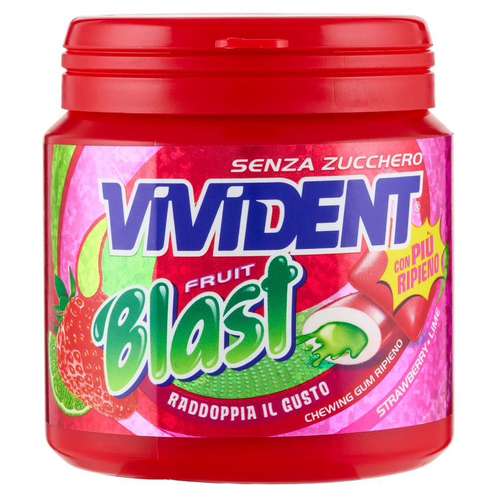 Vivident Fruit Blast Strawberry Lime 108 g