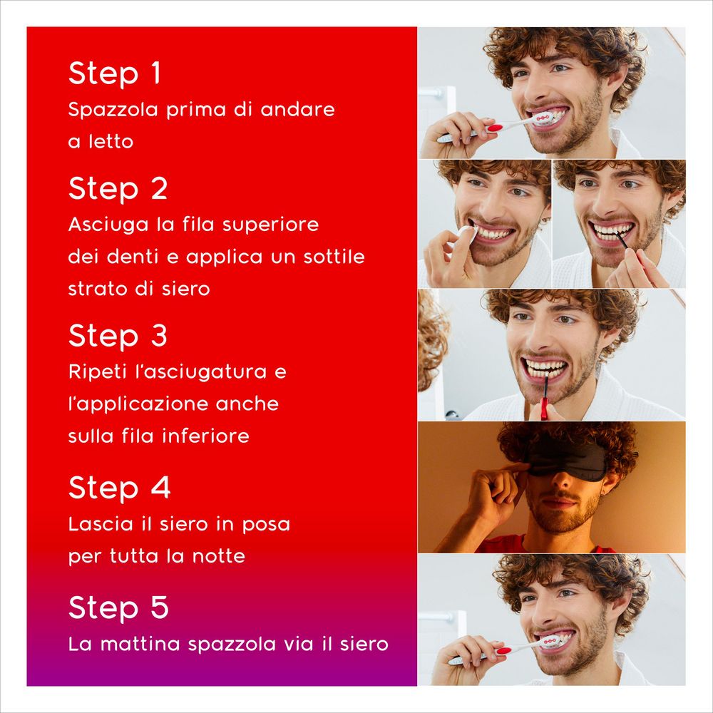 Colgate Max White Overnight siero sbiancante notturno 2,5 ml