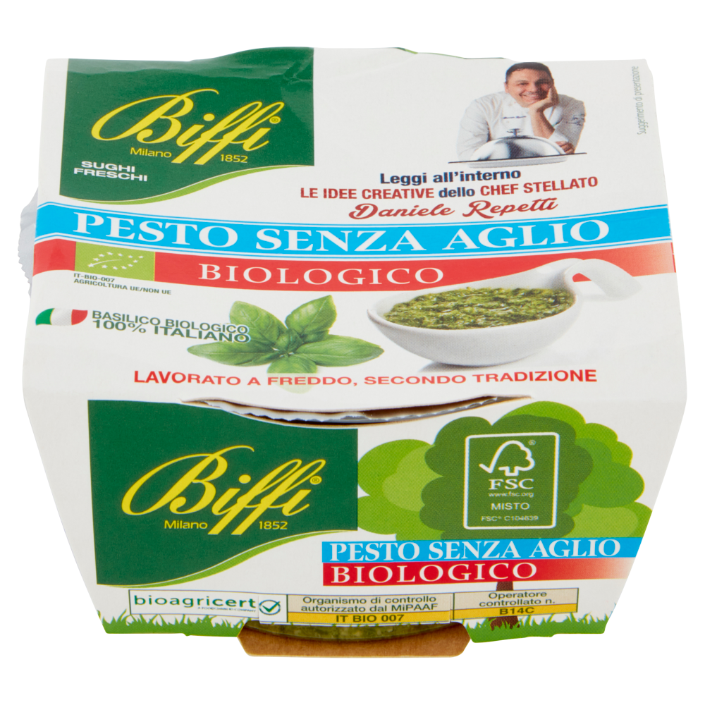 Biffi Pesto Senza Aglio Biologico 85 g
