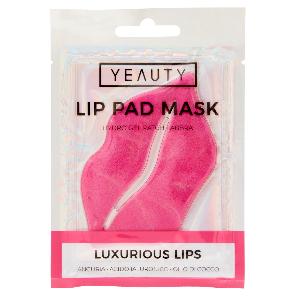 Yeauty Lip Pad Mask Hydro Gel Patch Labbra Luxurious Lips 1 pz