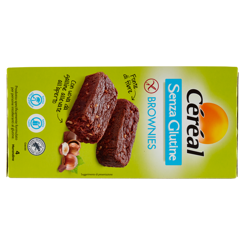 Céréal Senza Glutine Brownies - 4 x 37,5 g