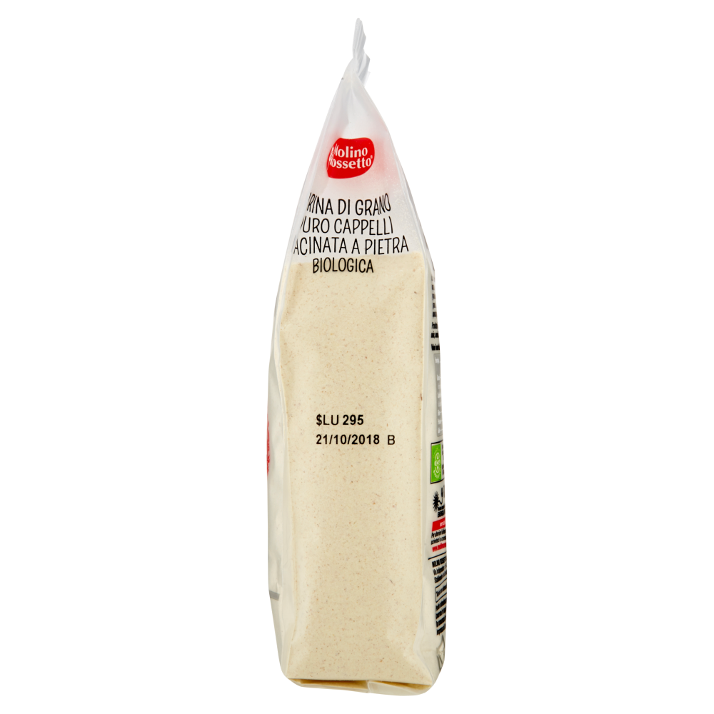 Molino Rossetto Farina Macinata a Pietra Biologica Grano Cappelli 500 g
