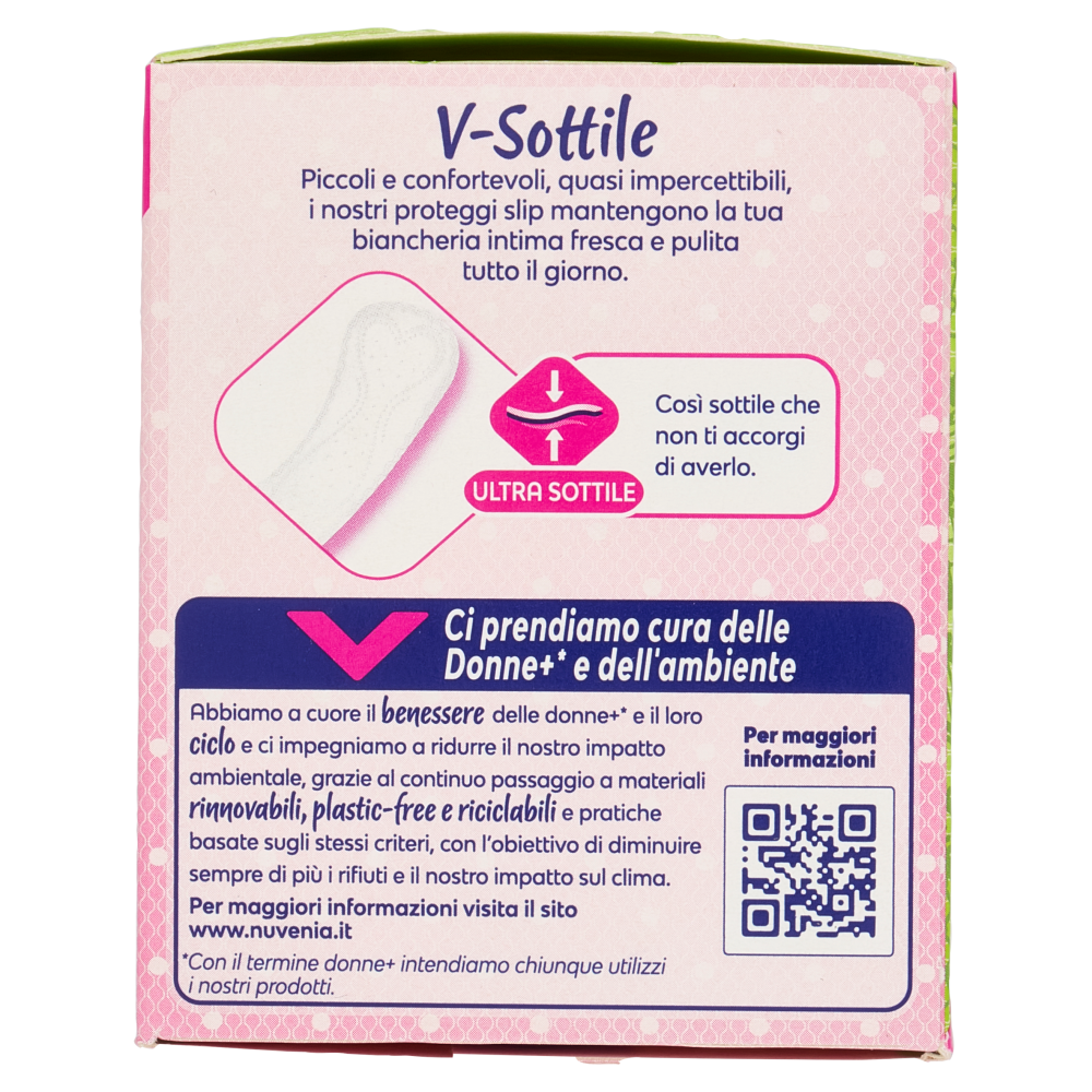 Nuvenia dailies style Sottilissimo! Proteggi Slip Ripiegati in Bustina 32 pz 
