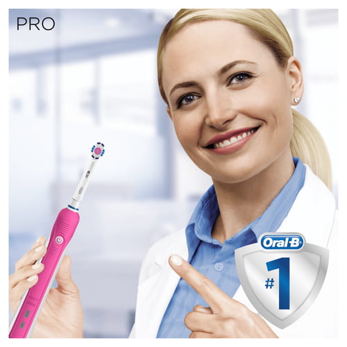 Oral-B PRO Spazzolino Elettrico 2 - 2500 + Custodia Da Viaggio In Regalo