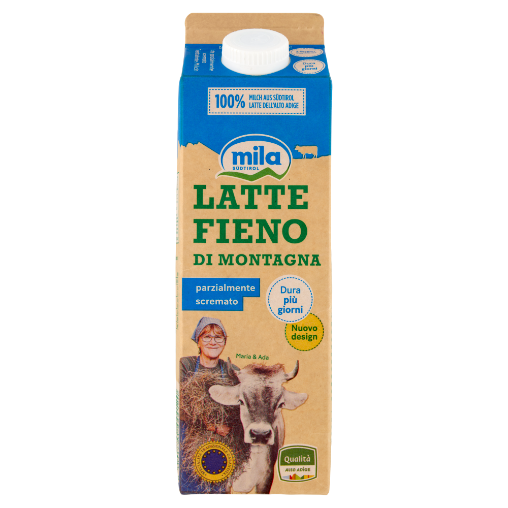 mila Latte Fieno di Montagna parzialmente scremato 1000 ml
