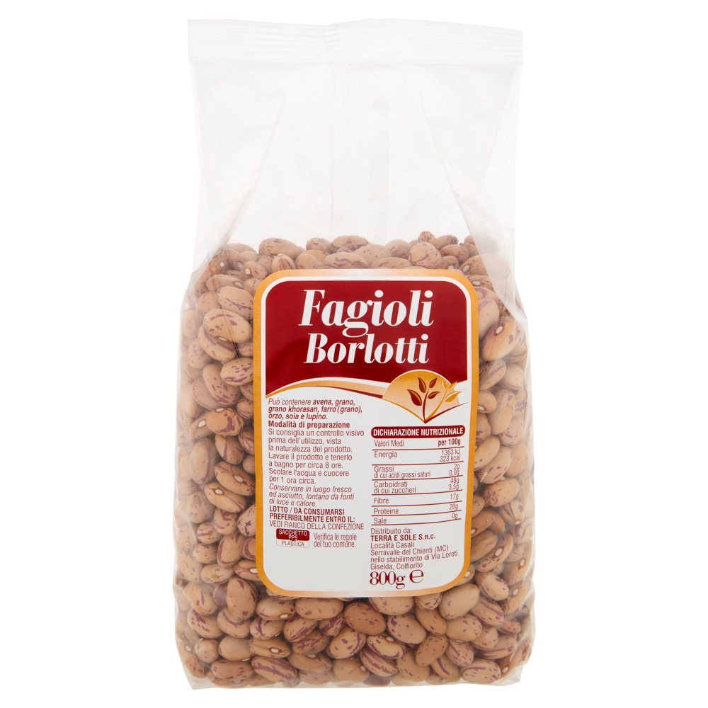 Fagioli Borlotti 800 g