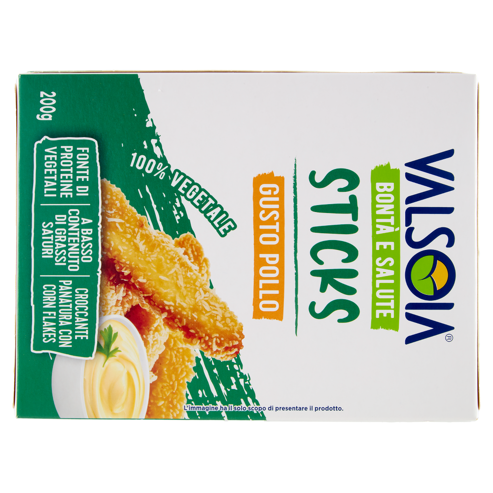 Valsoia Bontà e Salute Sticks Gusto Pollo 200 g