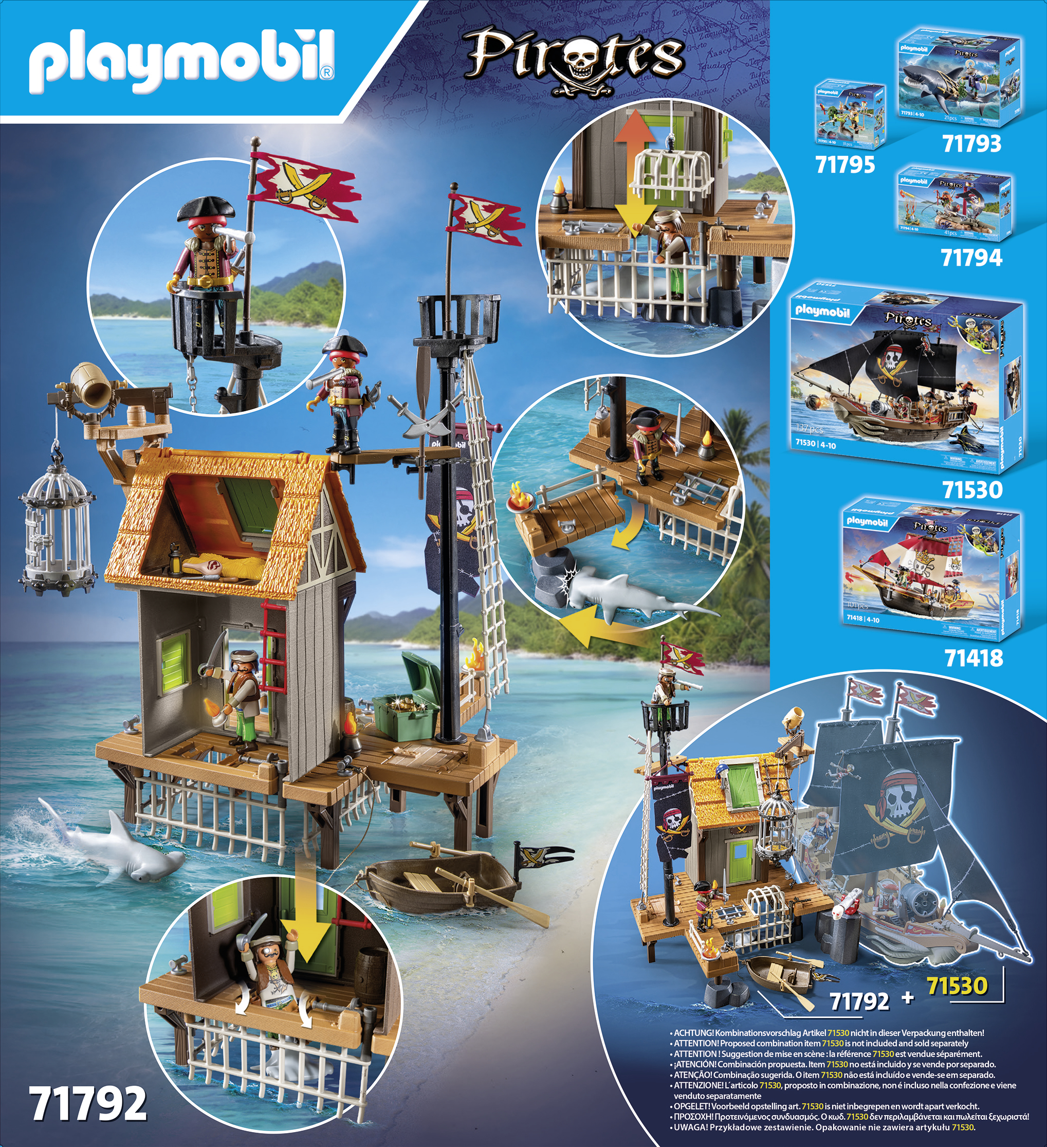 Playmobil Pirates 71792 set da gioco