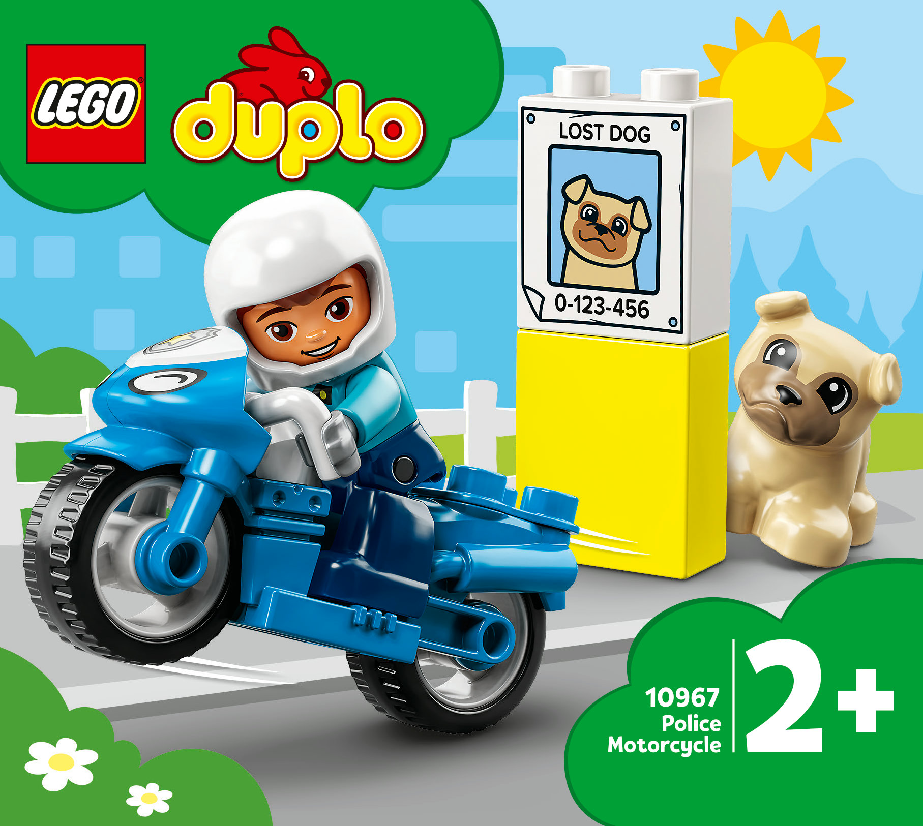 LEGO DUPLO Motocicletta della polizia