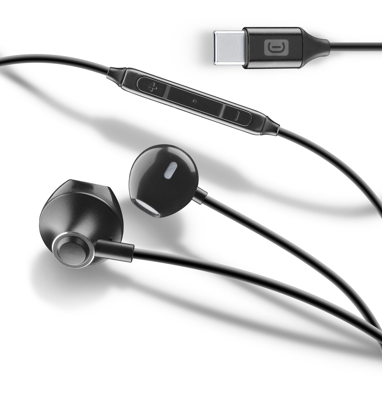 Cellularline ORBIT Auricolare a capsula con microfono, remote control e connettore USB-C