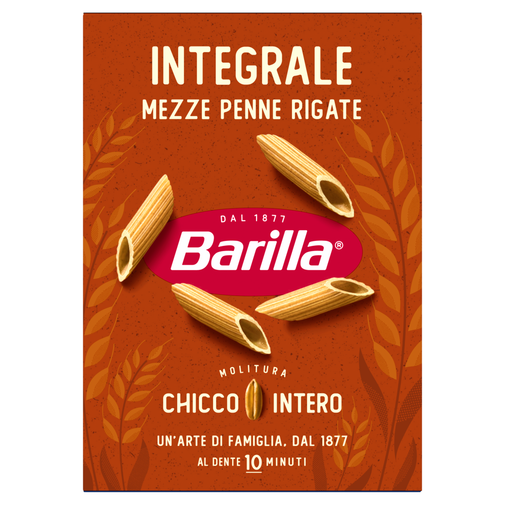 Barilla Pasta Integrale Mezze Penne Rigate 500g