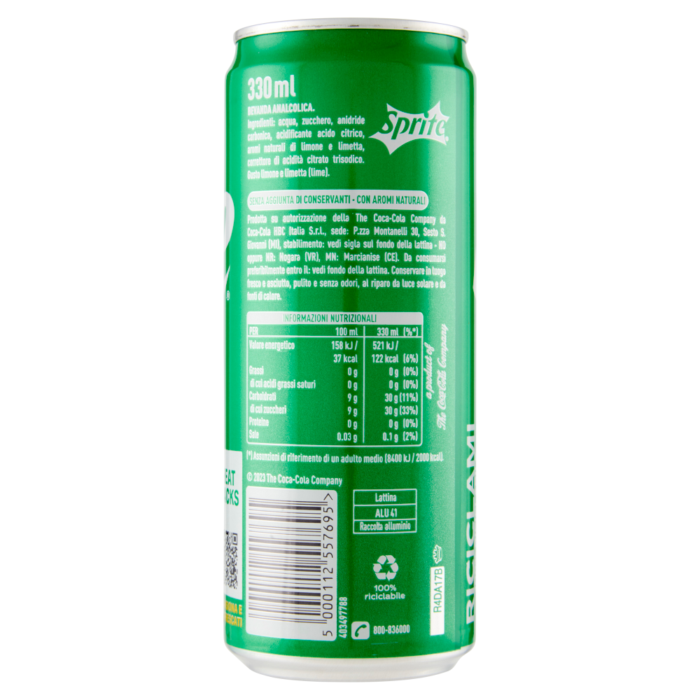 Sprite Sleek 33 cl