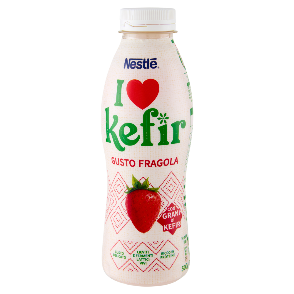 NESTL&Eacute; I Love kefir Gusto Fragola 500 g