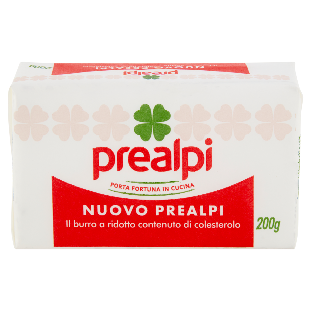 prealpi Nuovo Prealpi il burro a ridotto contenuto di colesterolo 200 g
