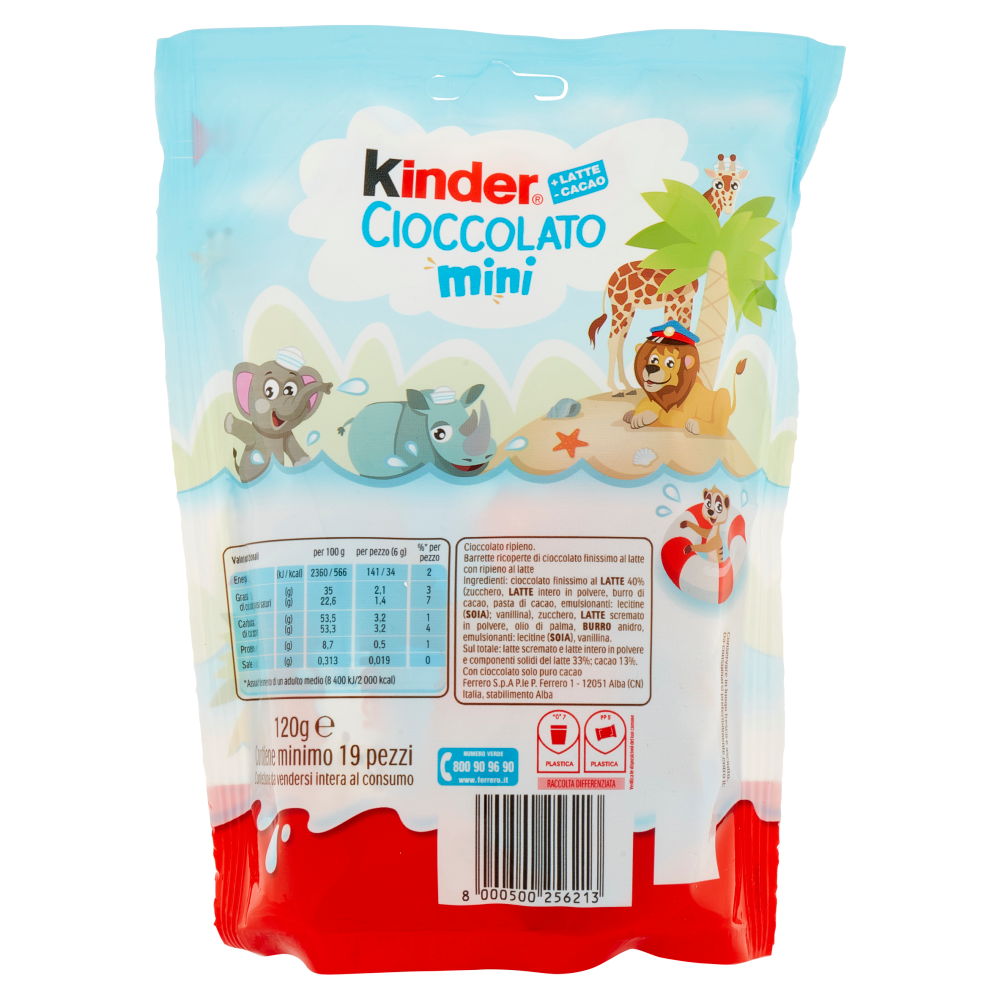 Kinder Cioccolato mini 120 g