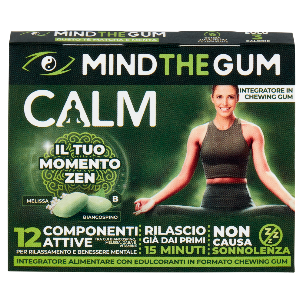 Mind The Gum Calm gomme confettate 9 x 2,35 g