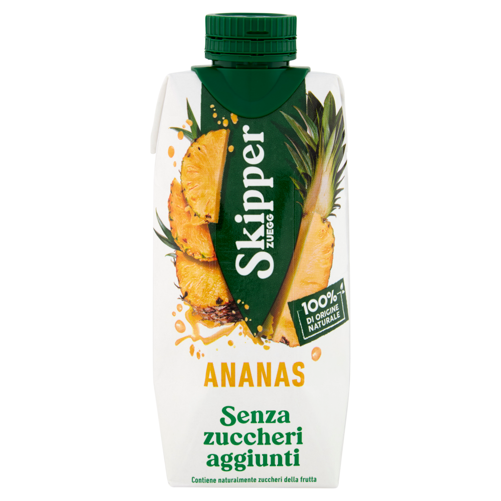 Zuegg Skipper Ananas Senza zuccheri aggiunti 330 ml