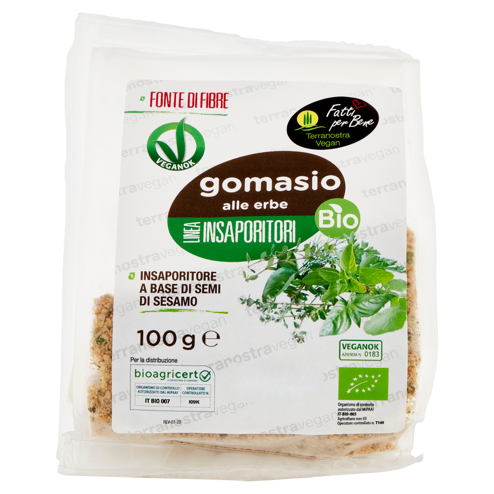 Terranostra Vegan Linea Insaporitori gomasio alle erbe Bio 100 g