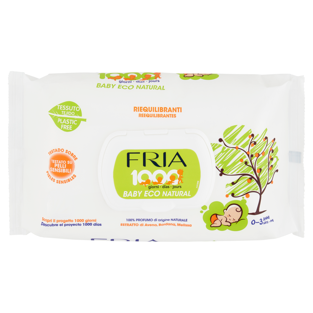 Fria Baby Eco Natural 1000 giorni 72 pz