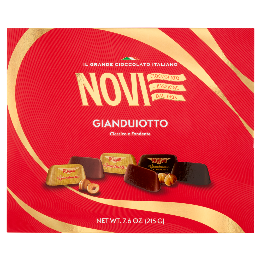 Novi Gianduiotto Classico e Fondente 215 g