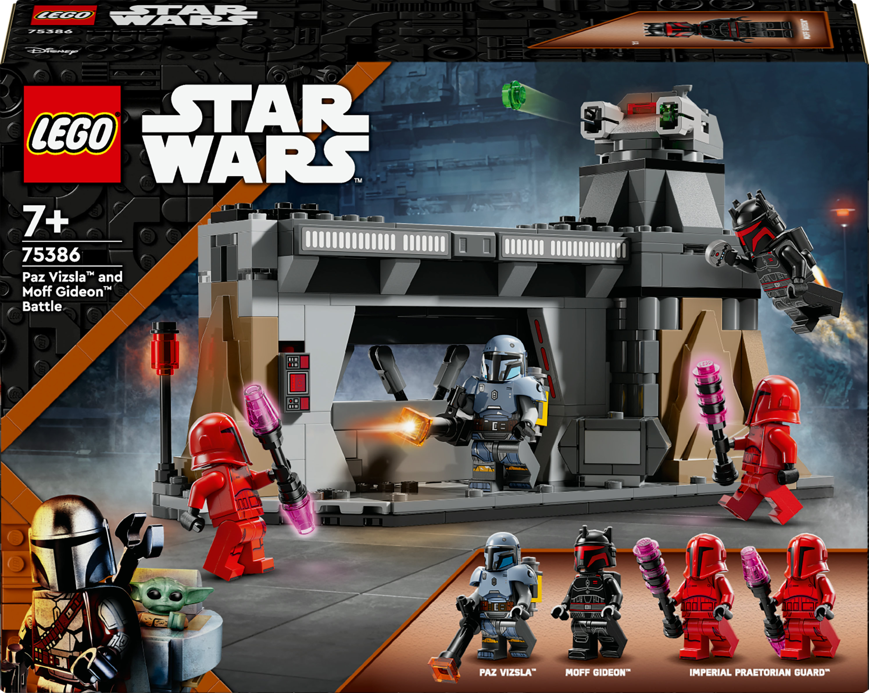LEGO Star Wars Battaglia tra Paz Vizsla™ e Moff Gideon™