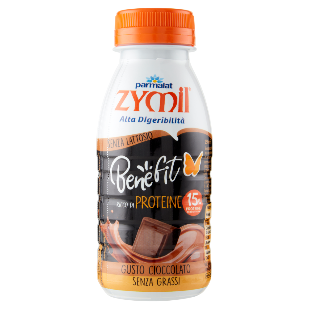 Zymil Alta Digeribilit&agrave; Senza Lattosio Benefit Proteine Gusto Cioccolato 250 ml