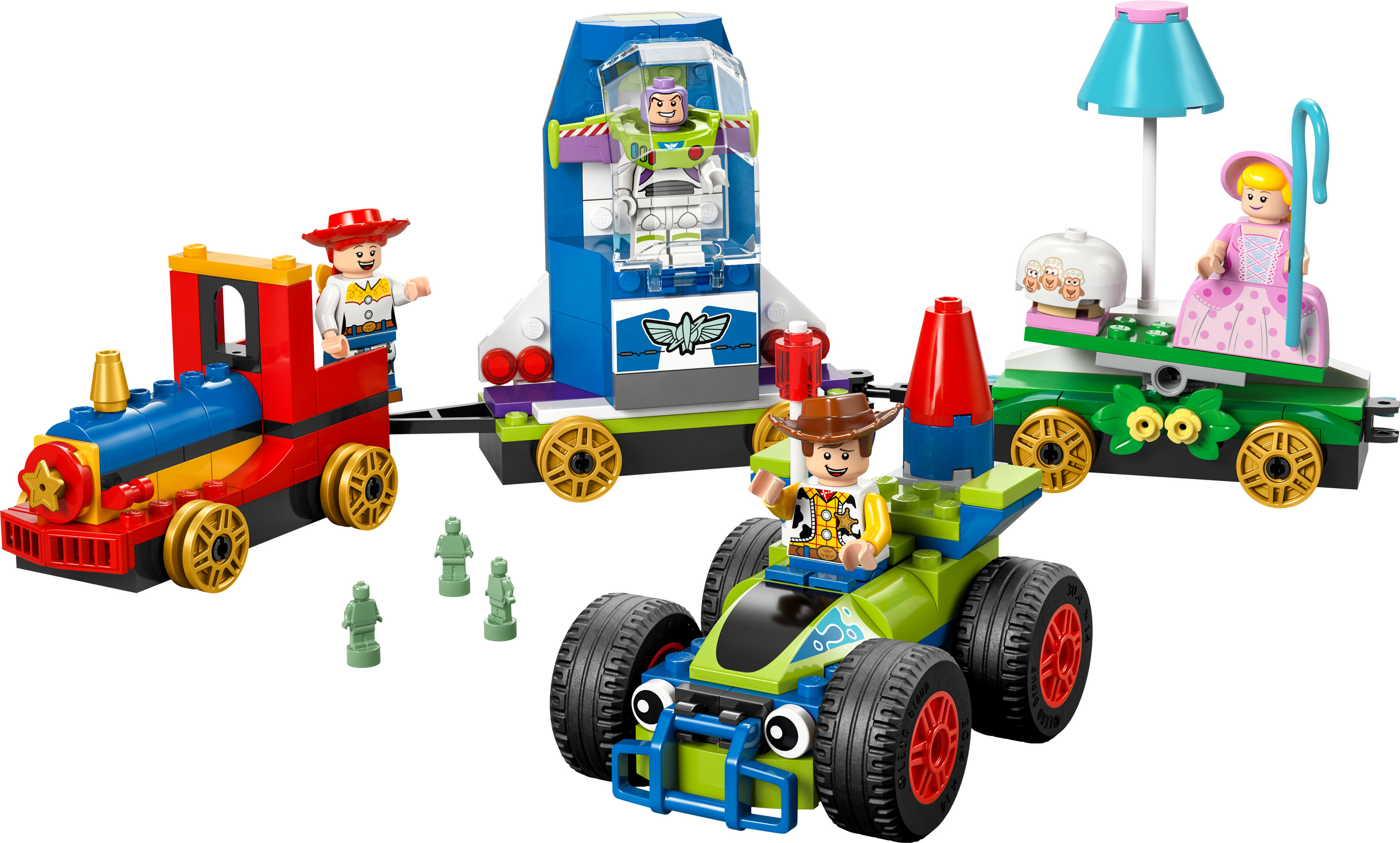 LEGO Disney Toy Story: Treno e Auto RC celebrativi