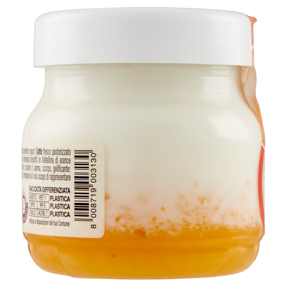AlpiYò Yogurt di Valtellina Intero con marmellata di Arancia Amara 125 g