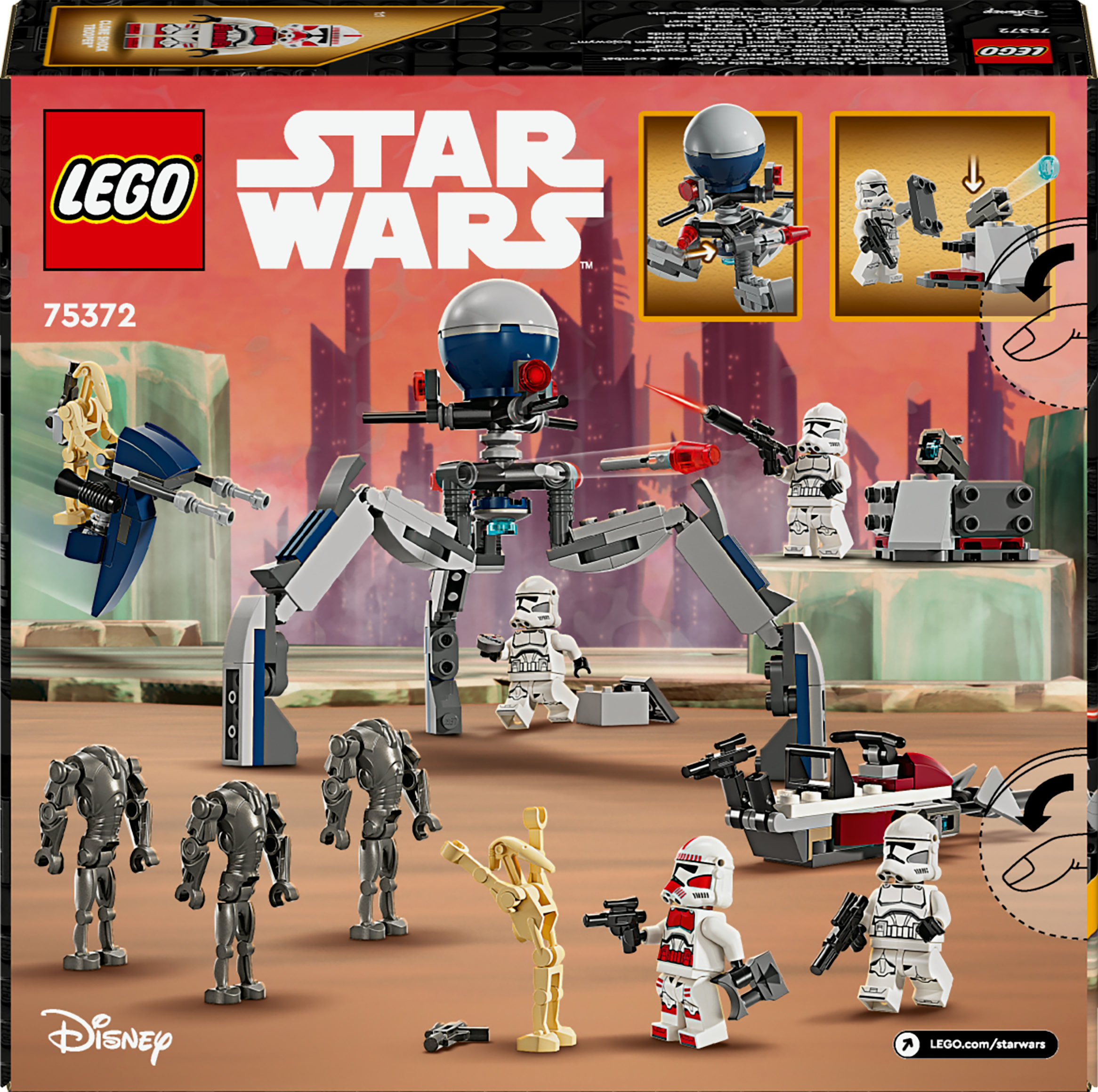 LEGO Star Wars Battle PACK Clone Trooper™ e Battle Droid™