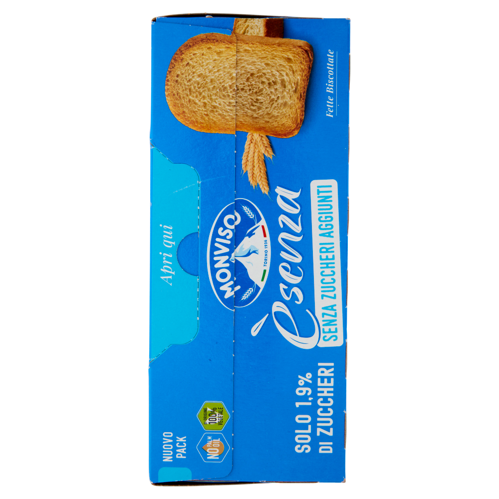 Monviso èsenza Senza Zuccheri Aggiunti Fette biscottate 270 g	