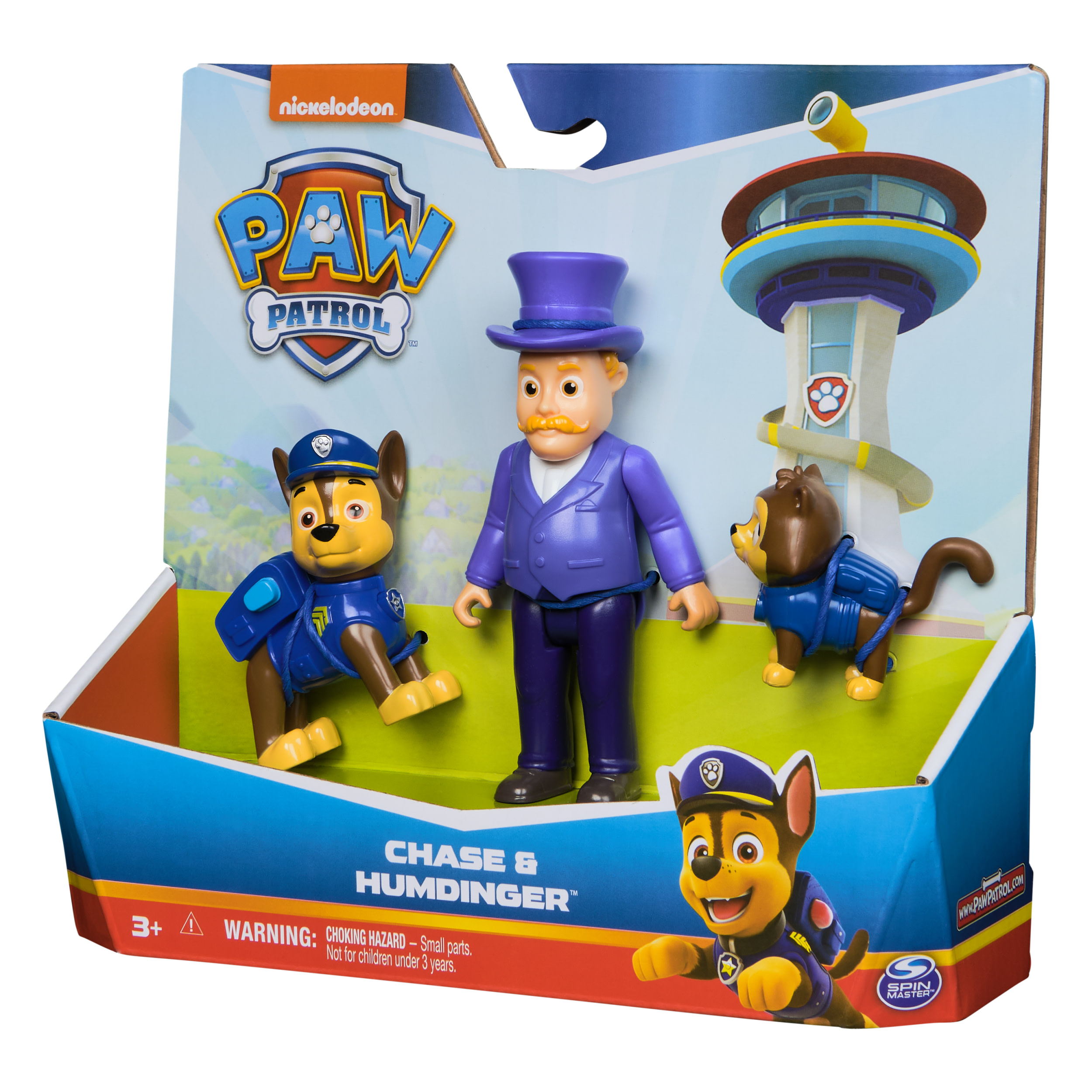 PAW Patrol , personaggio Action Pack Chase con 2 uniformi indossabili, per bambini dai 3 anni in su