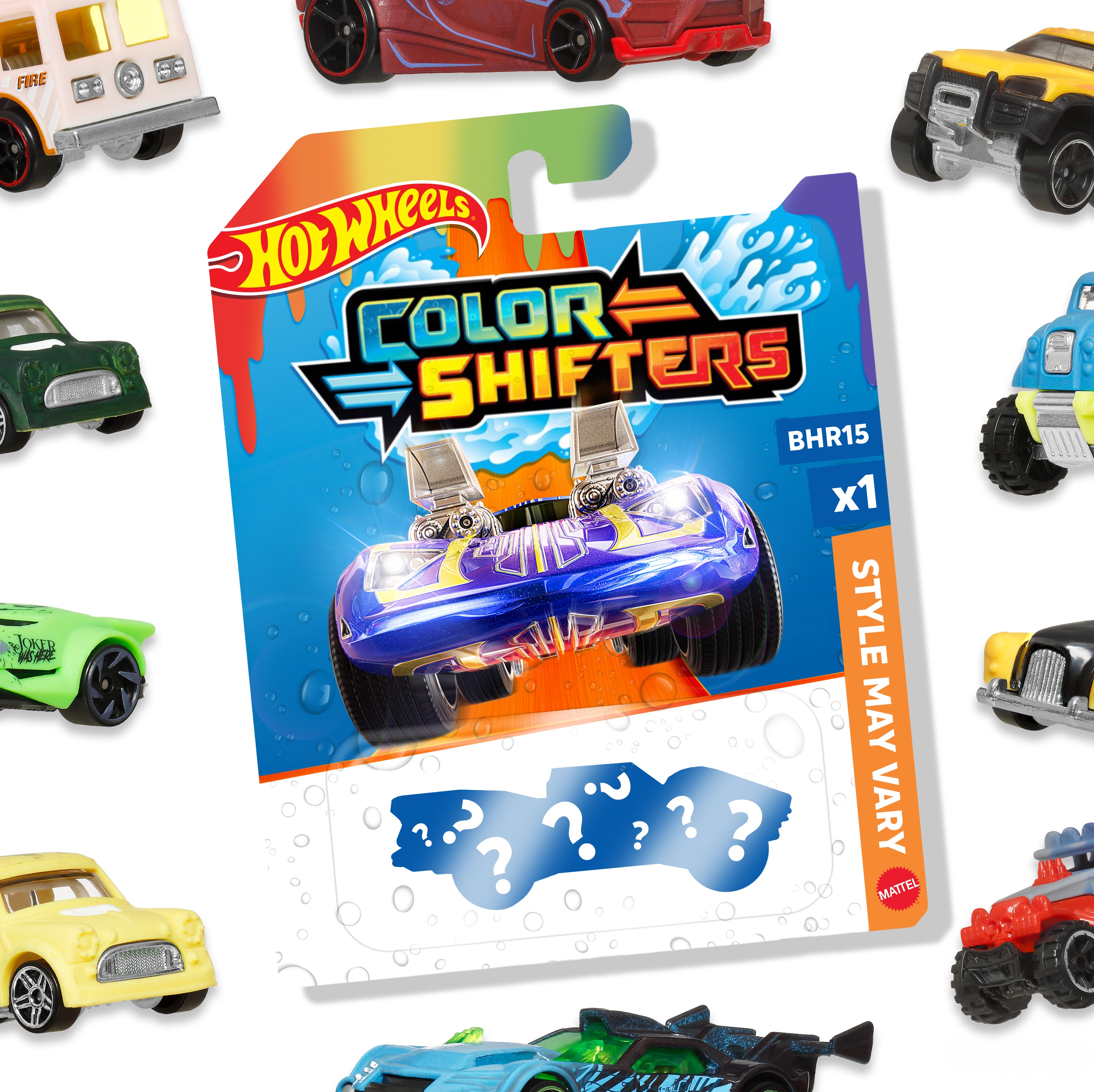 Hot Wheels Color Shifters Veicoli cambia colore