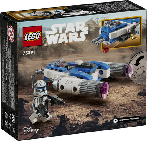 LEGO Star Wars 75391 Microfighter Y-wing di Captain Rex, Astronave Giocattolo da Collezione, Giochi Bambini 6+, Piccolo Regalo